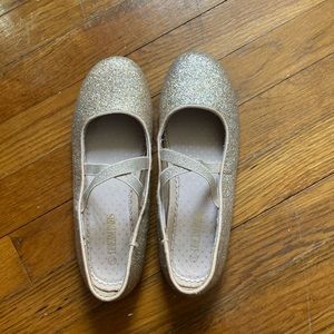 Girl sparkly flats